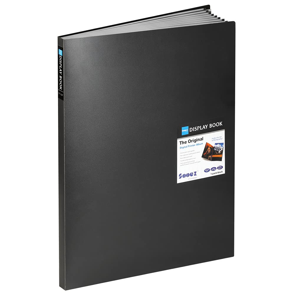 Sooez front cover showing sturdy construction and professional look