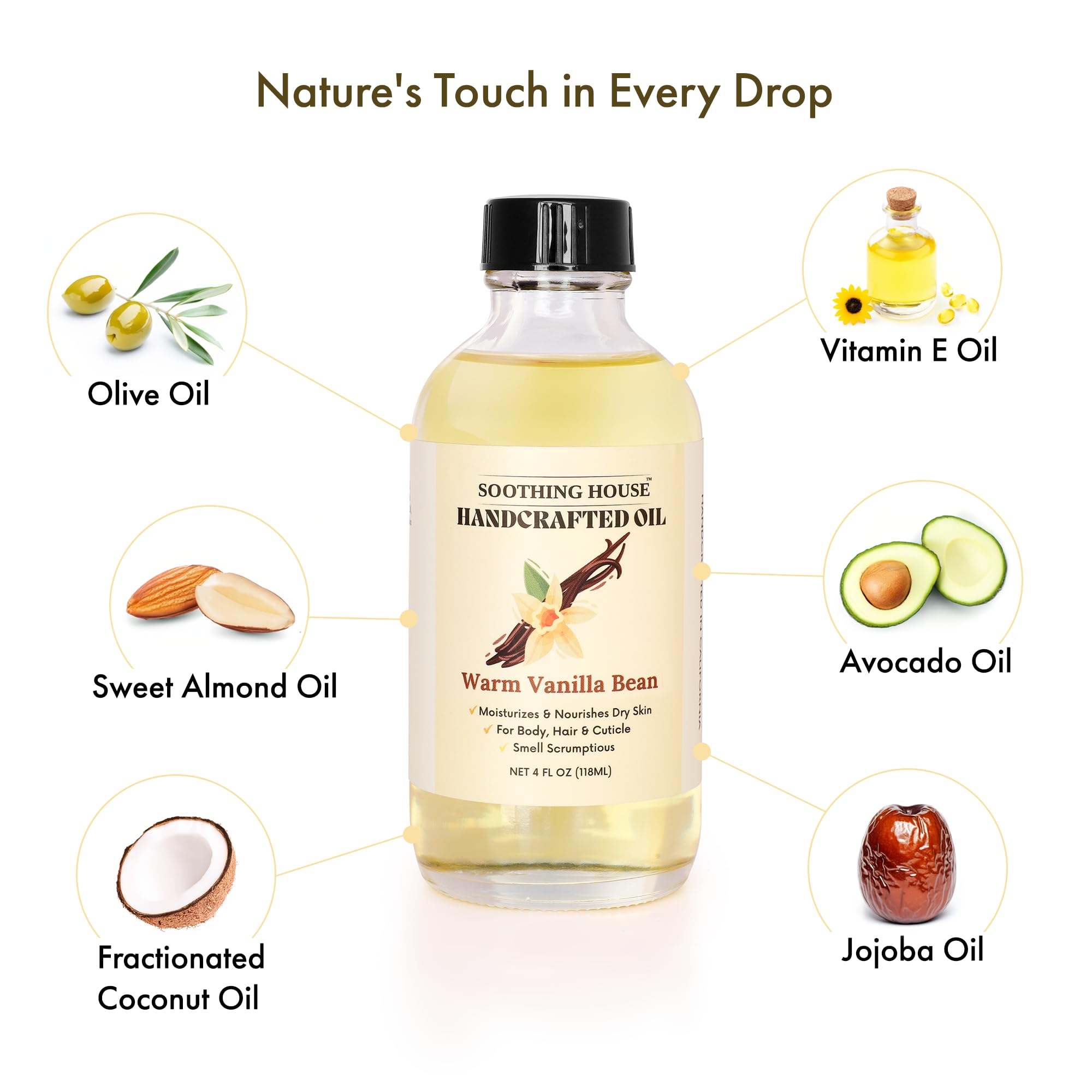Soothing House label closeup revealing ingredient clarity and clean formulation benefit