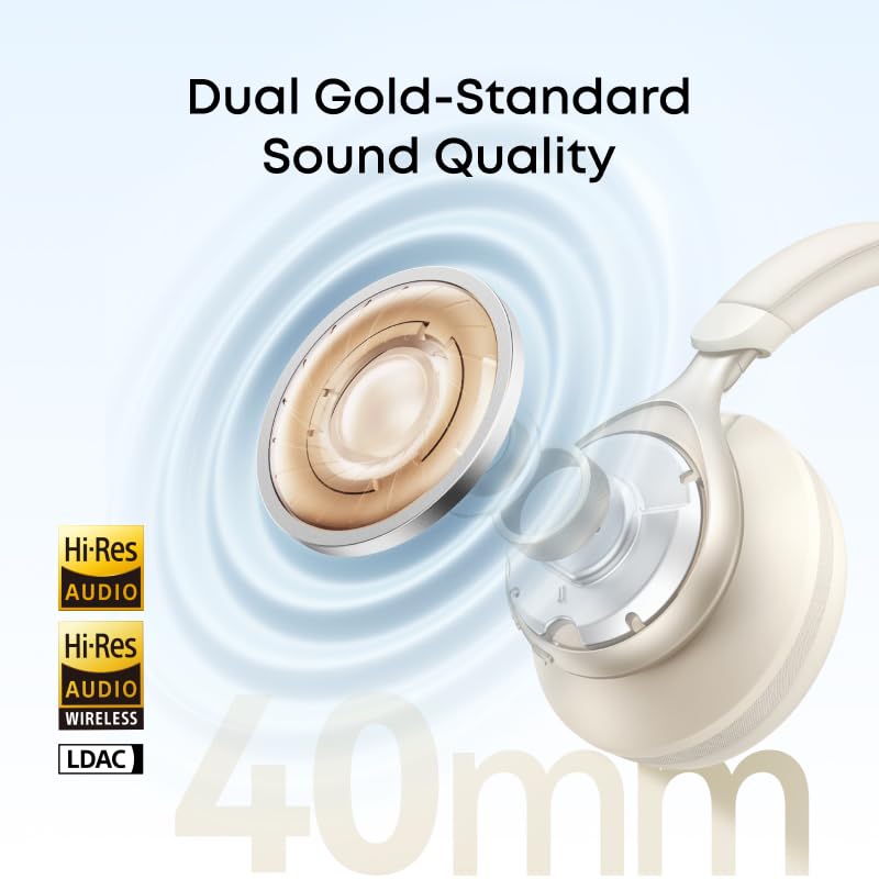 Soundcore Anker headband padding detail demonstrating comfort and durability