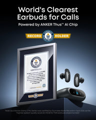 Soundcore Liberty 5 Pro earbud close-up driver detail for precise audio clarity
