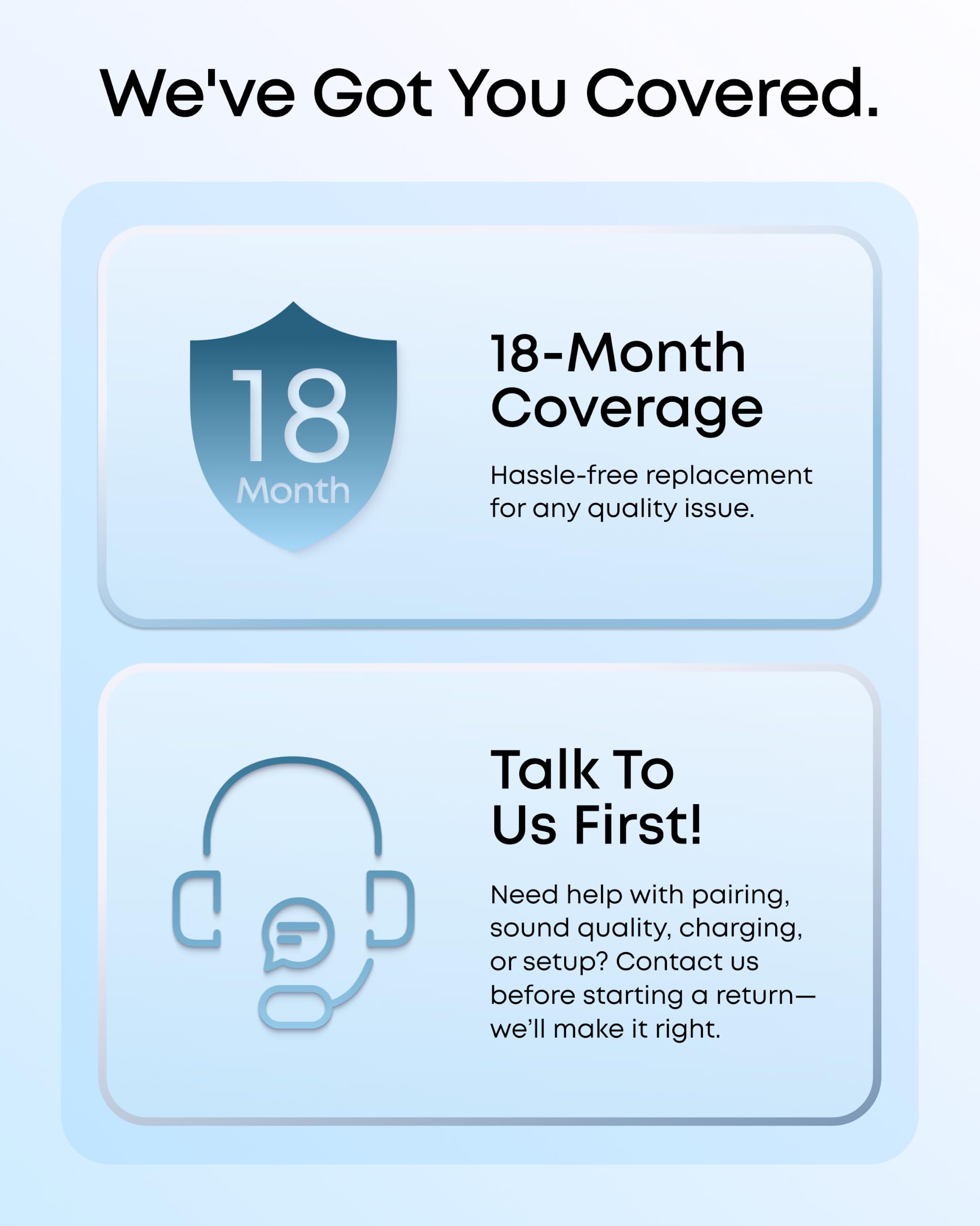 Soundcore Liberty 5 Pro noise cancellation illustration demonstrating quieter listening