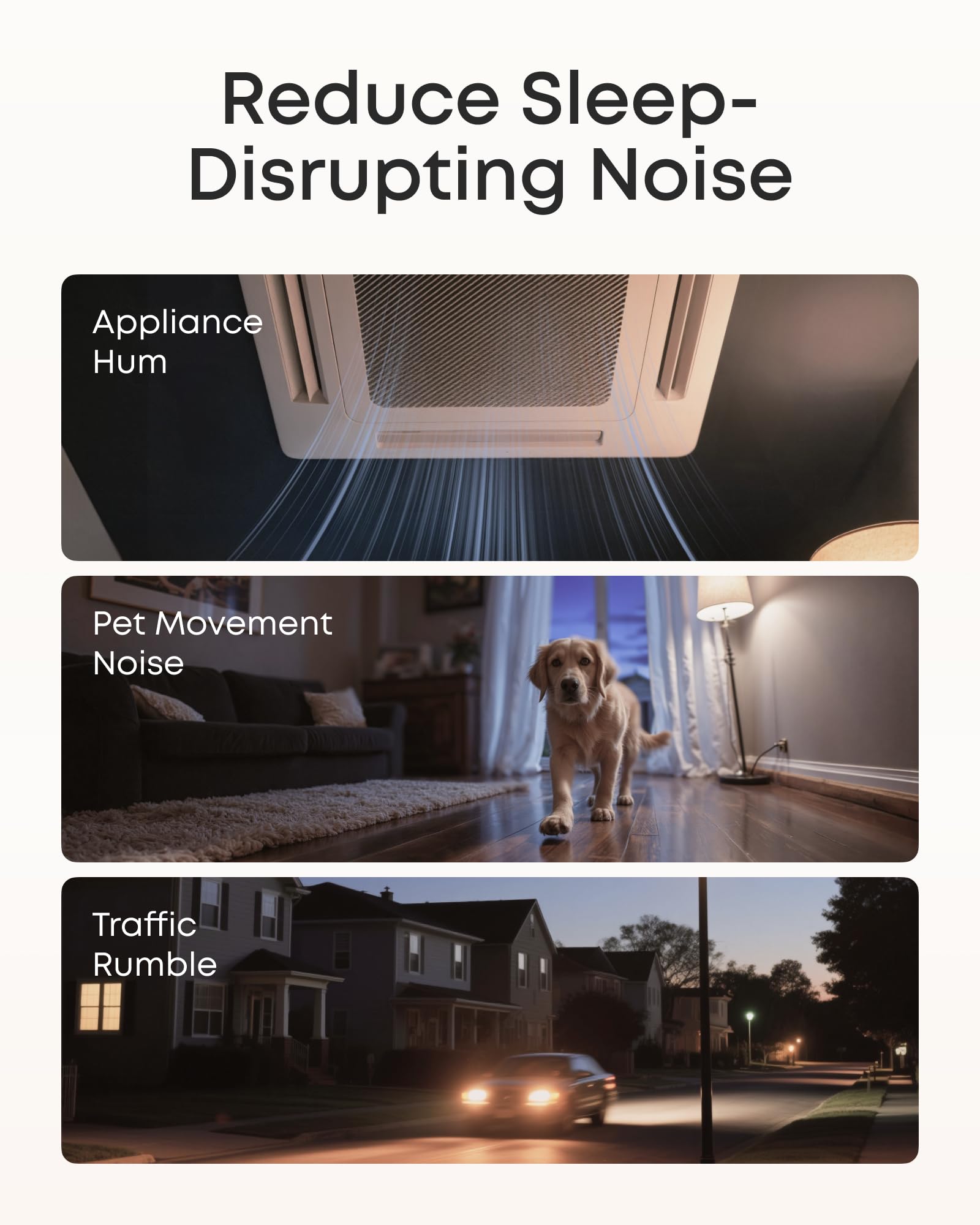 Soundcore Sleep A30 charging case open with earbuds inside, shows compact overnight charging benefit