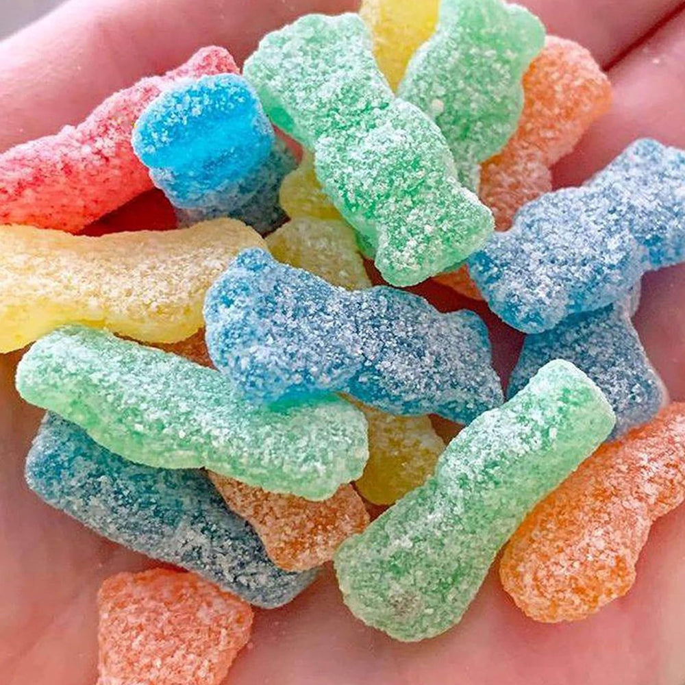 SOUR PATCH KIDS nutrition label and ingredients panel for shopper reference