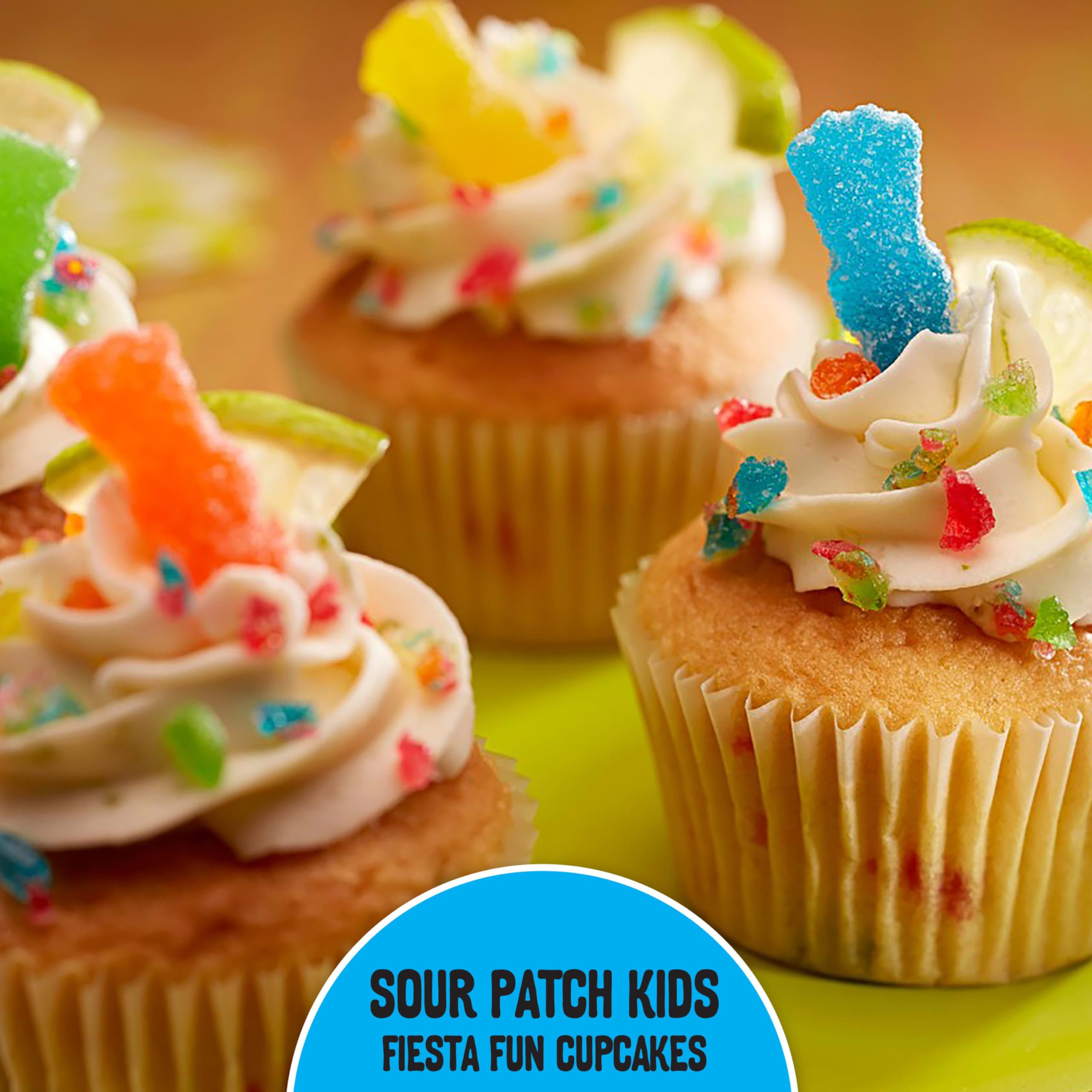 SOUR PATCH KIDS bag in hand showing 2 oz size for portion control and convenience