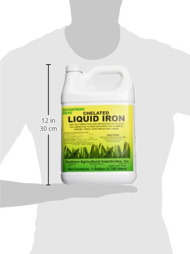 Southern Ag applied with garden sprayer on lawn demonstrating deeper green improvement