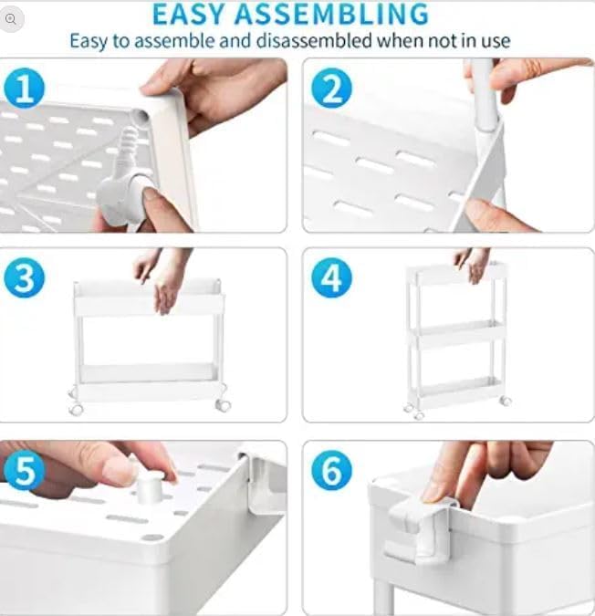 SPACEKEEPER assembly snap pieces showing tool-free quick setup benefit