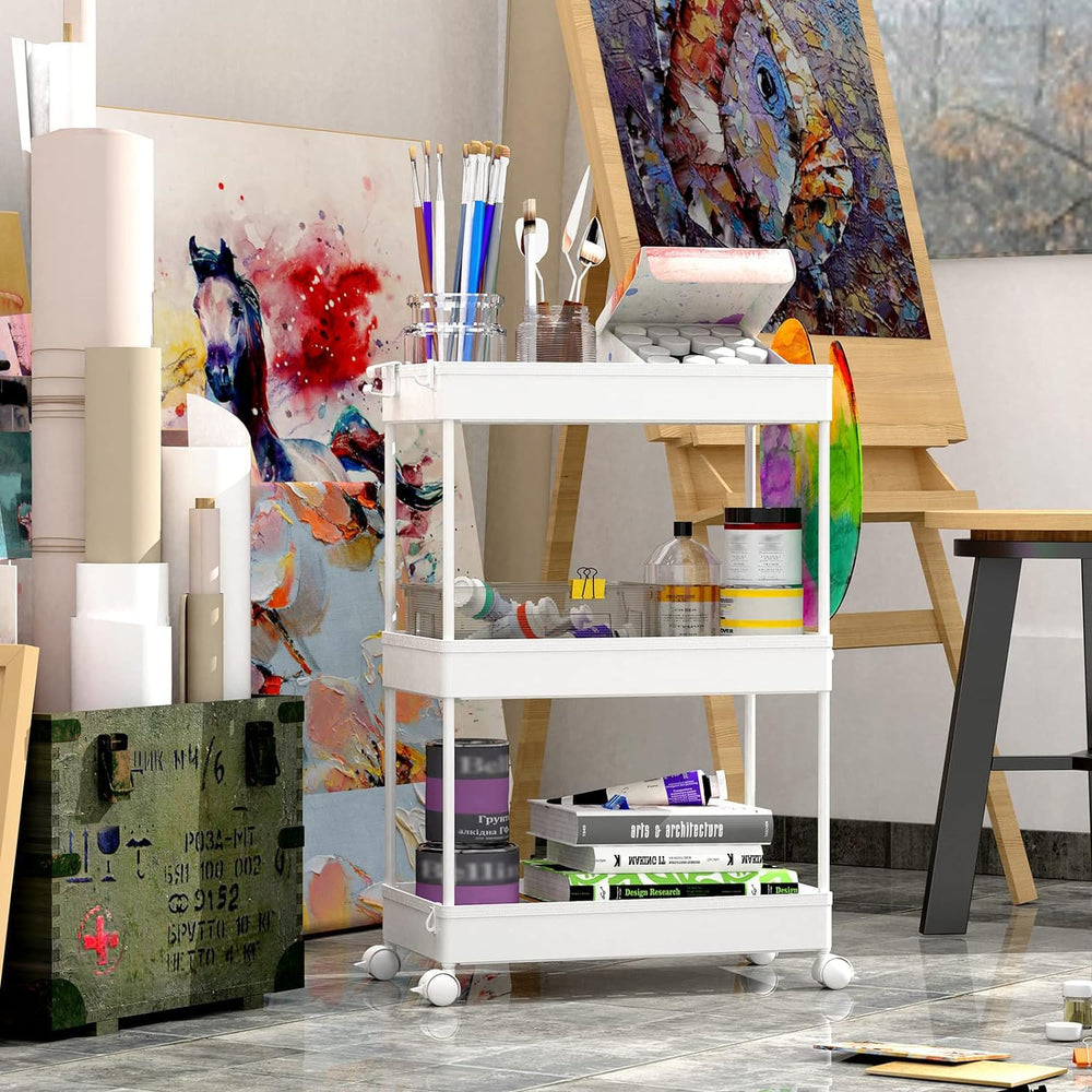 SPACEKEEPER in bathroom styling showing space-saving and tidy toiletries