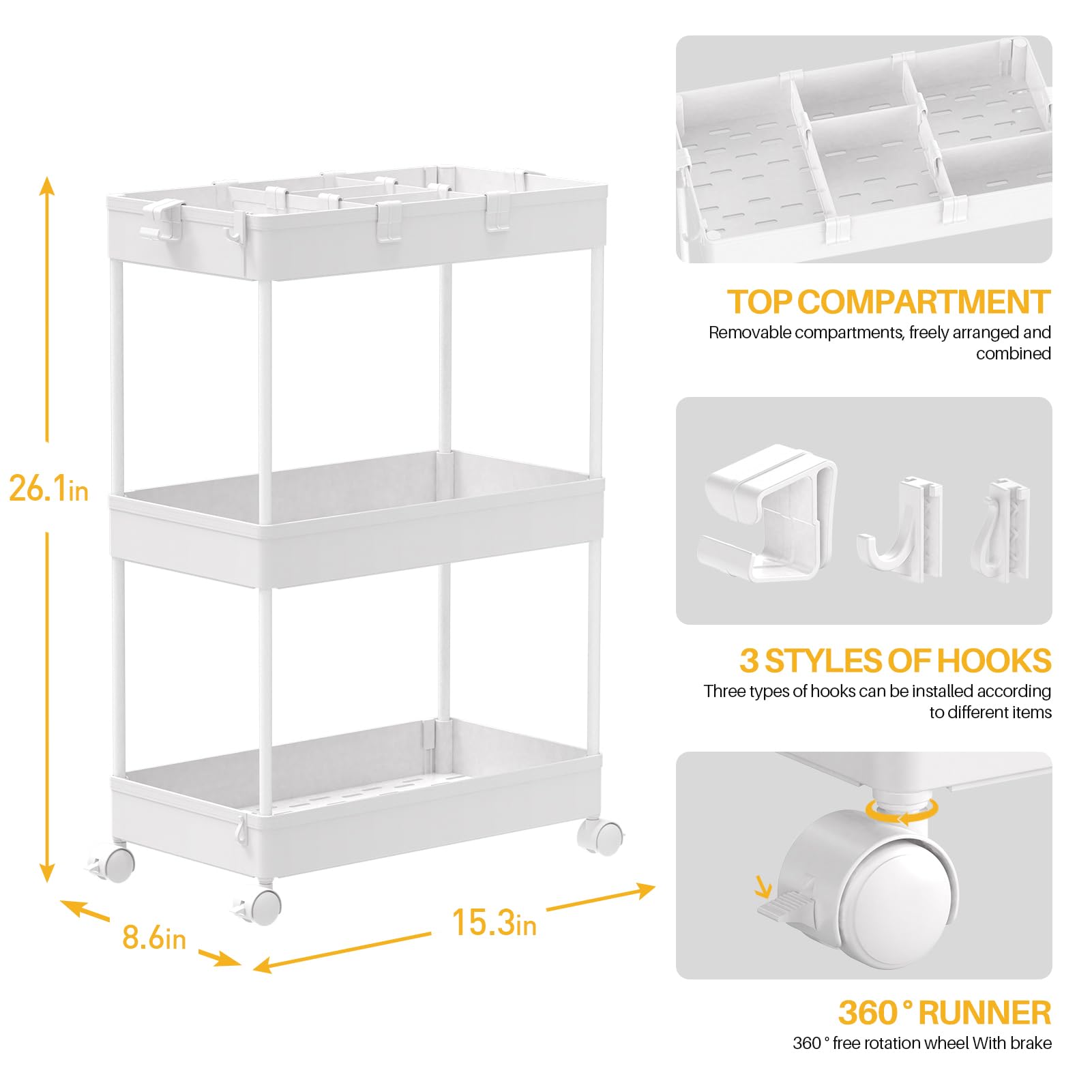 SPACELEAD close-up of hollow mesh shelf preventing water pooling and aiding airflow