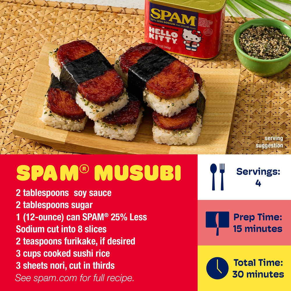 SPAM brand cubed in salad bowl for portable protein and savory boost