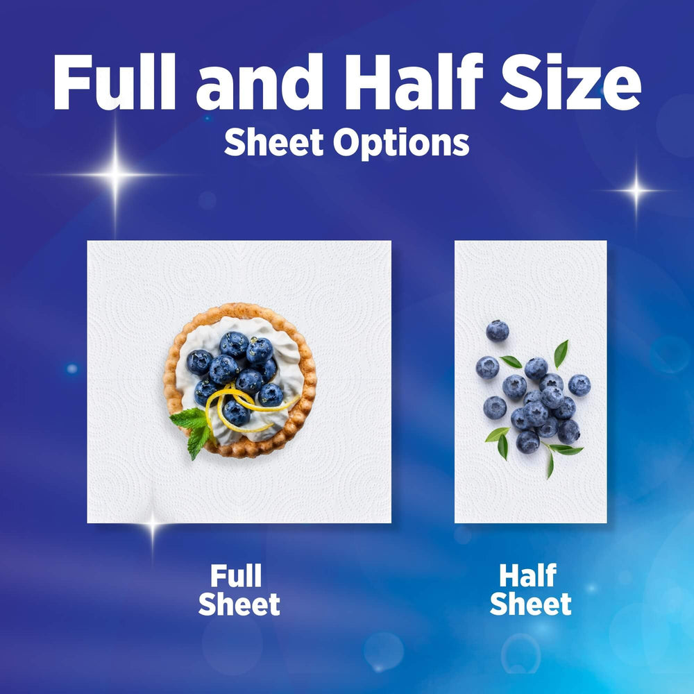 SPARKLE roll held in hand to show scale and long-lasting convenience