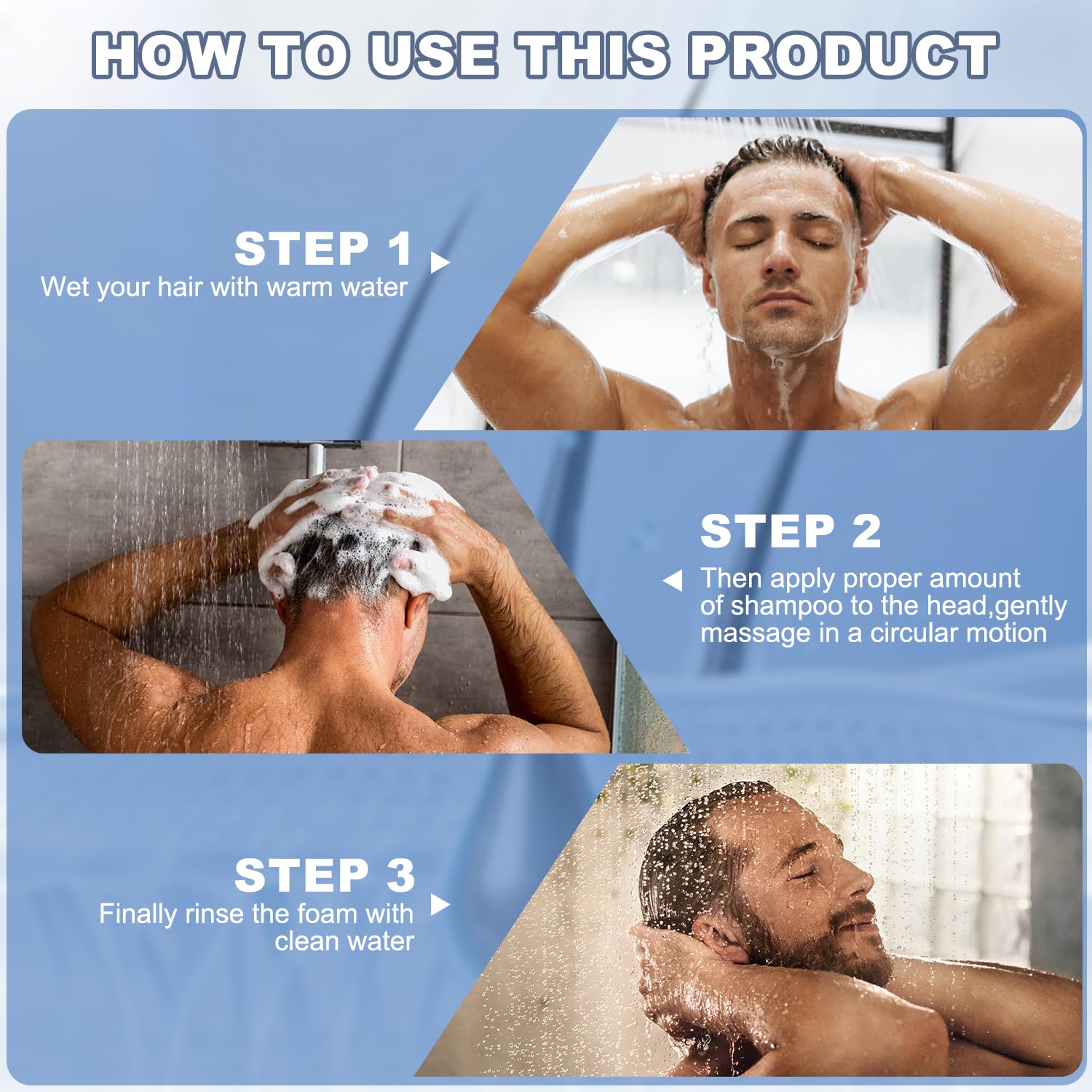 SPARTAN HAIR bottle on bathroom shelf in lifestyle setting for daily routine