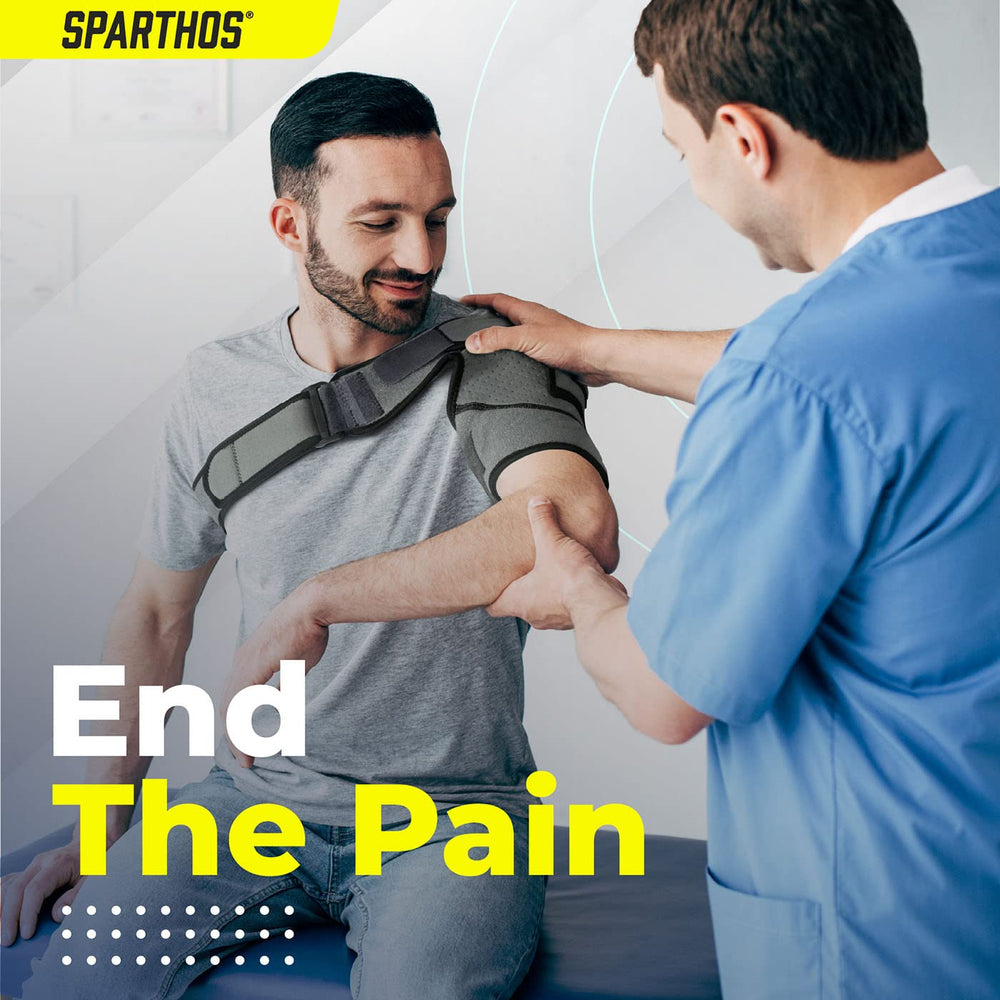 Sparthos brace side profile highlighting comfort and motion-friendly design