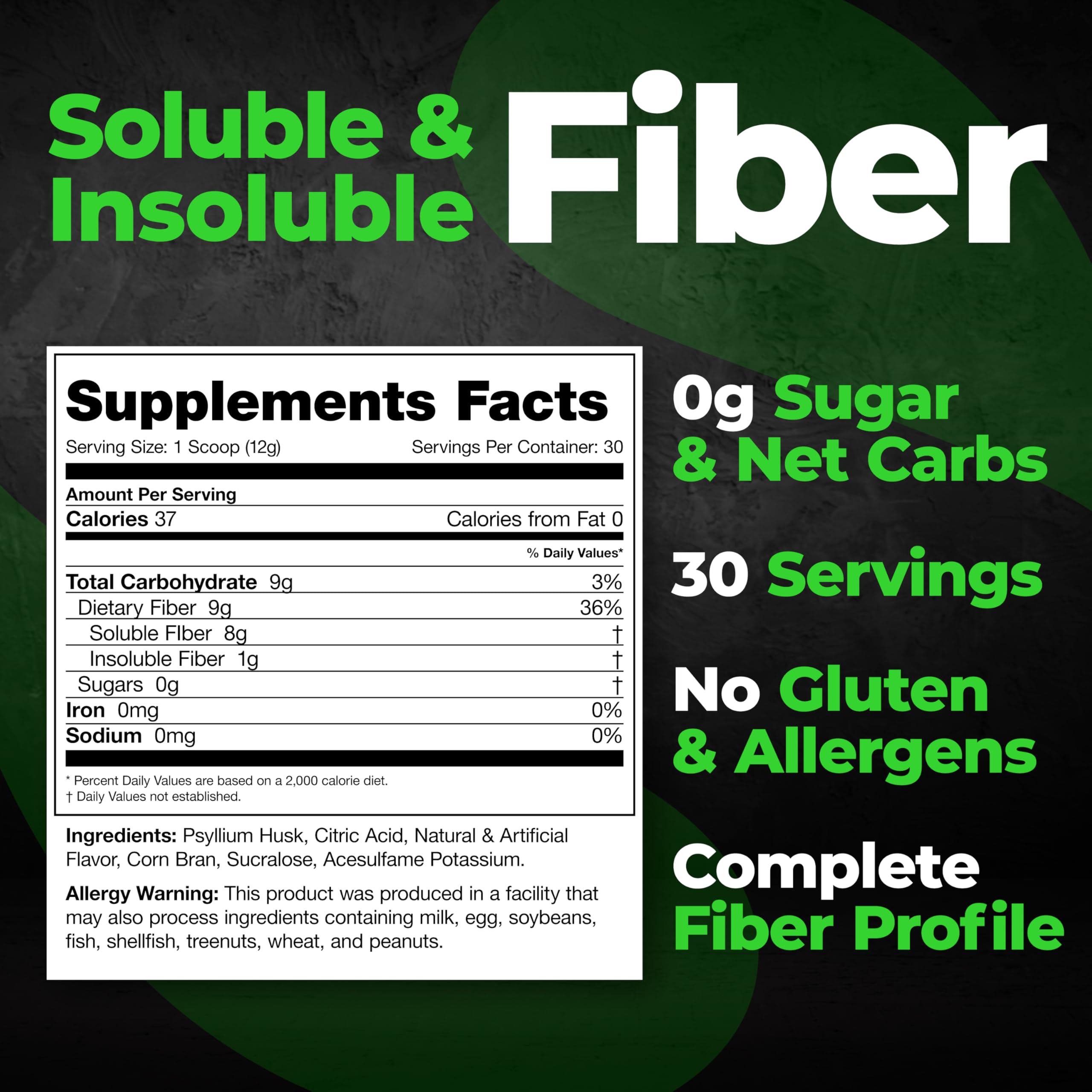 Species Nutrition Fiberlyze fruit punch mixed in glass demonstrating smooth drinkability benefit