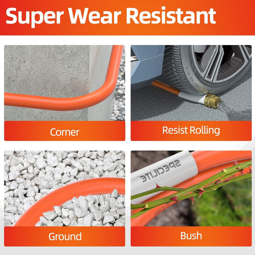 SPECILITE hose bending smoothly around obstacles for flexible maneuvering