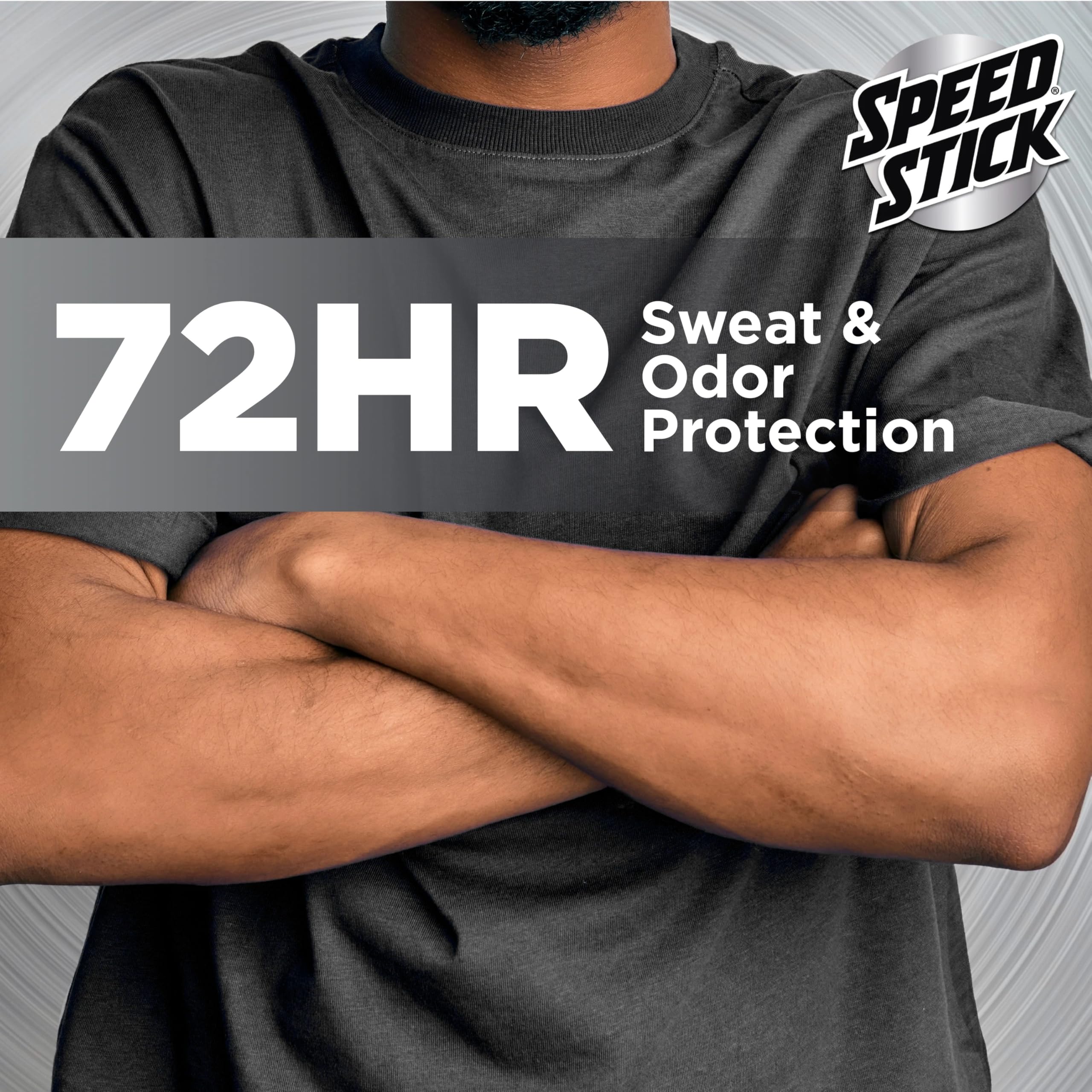Speed Stick solid stick texture close detail to show firm coverage benefit