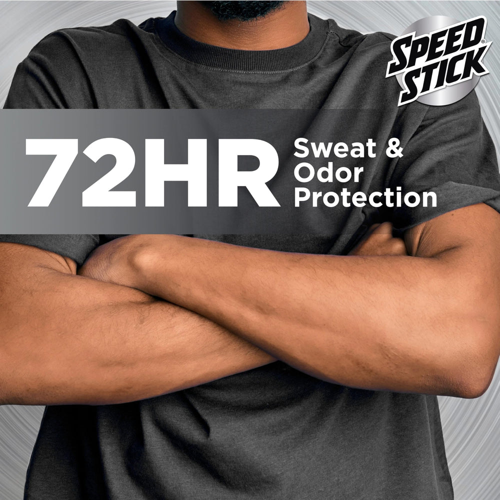 Speed Stick solid stick texture close detail to show firm coverage benefit