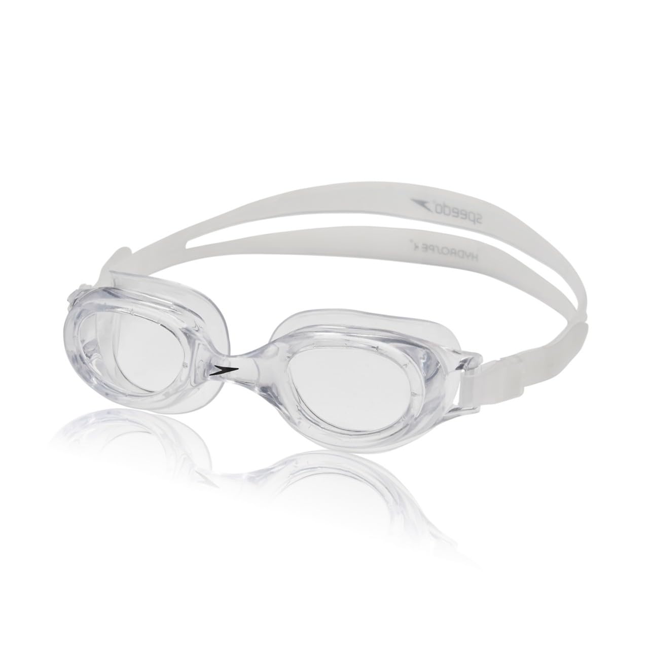 Speedo Hydrospex close-up of soft gasket and split silicone strap for secure comfort