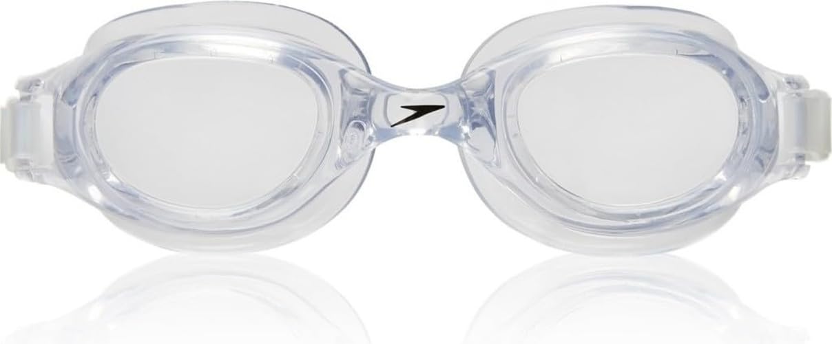 Speedo Hydrospex front view showing clear lenses and comfortable frame for reliable vision