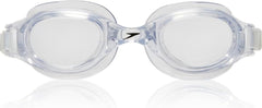 Speedo Hydrospex front view showing clear lenses and comfortable frame for reliable vision