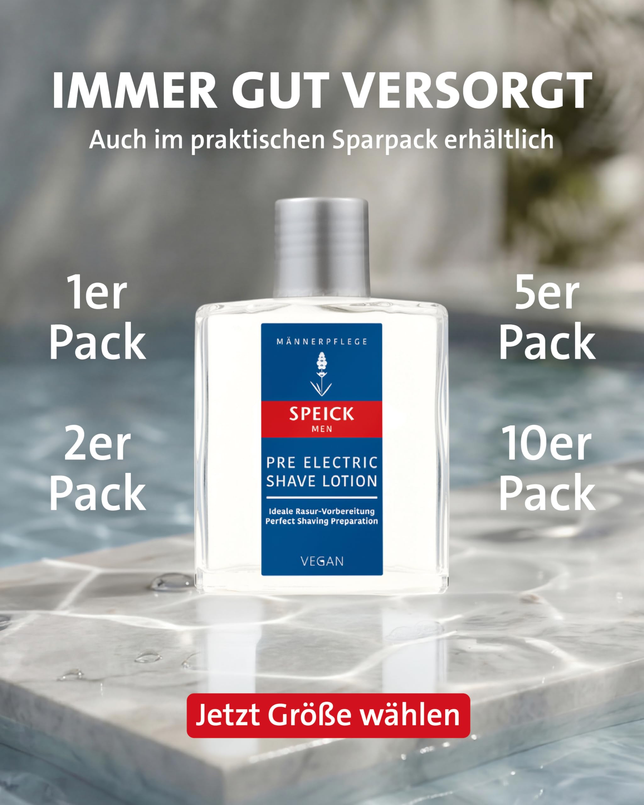 Speick post-shave smooth skin showing reduced irritation benefit