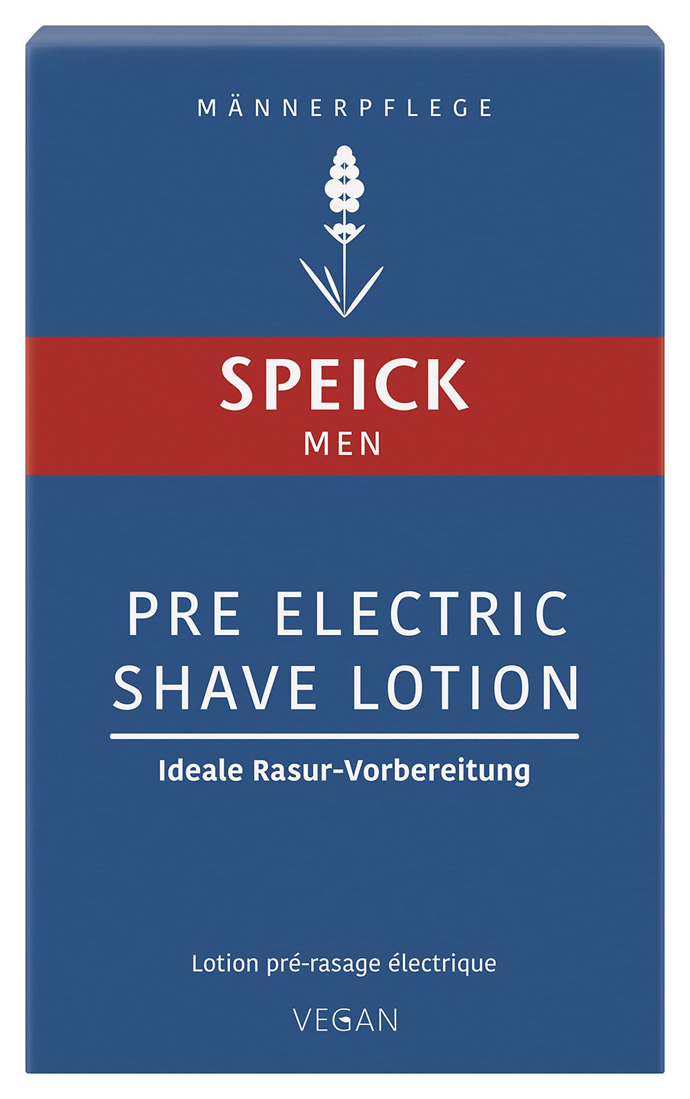 Speick close-up pouring texture showing quick absorption benefit