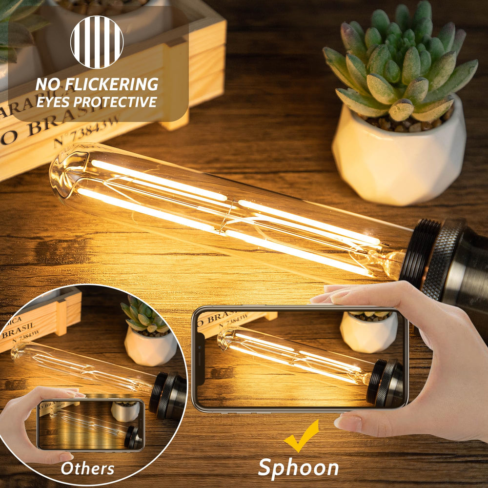 Sphoon T10 lighting an ambient living room to create cozy comfortable atmosphere
