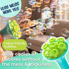 SPIKE bubble tray close-up highlighting stable spill-resistant design