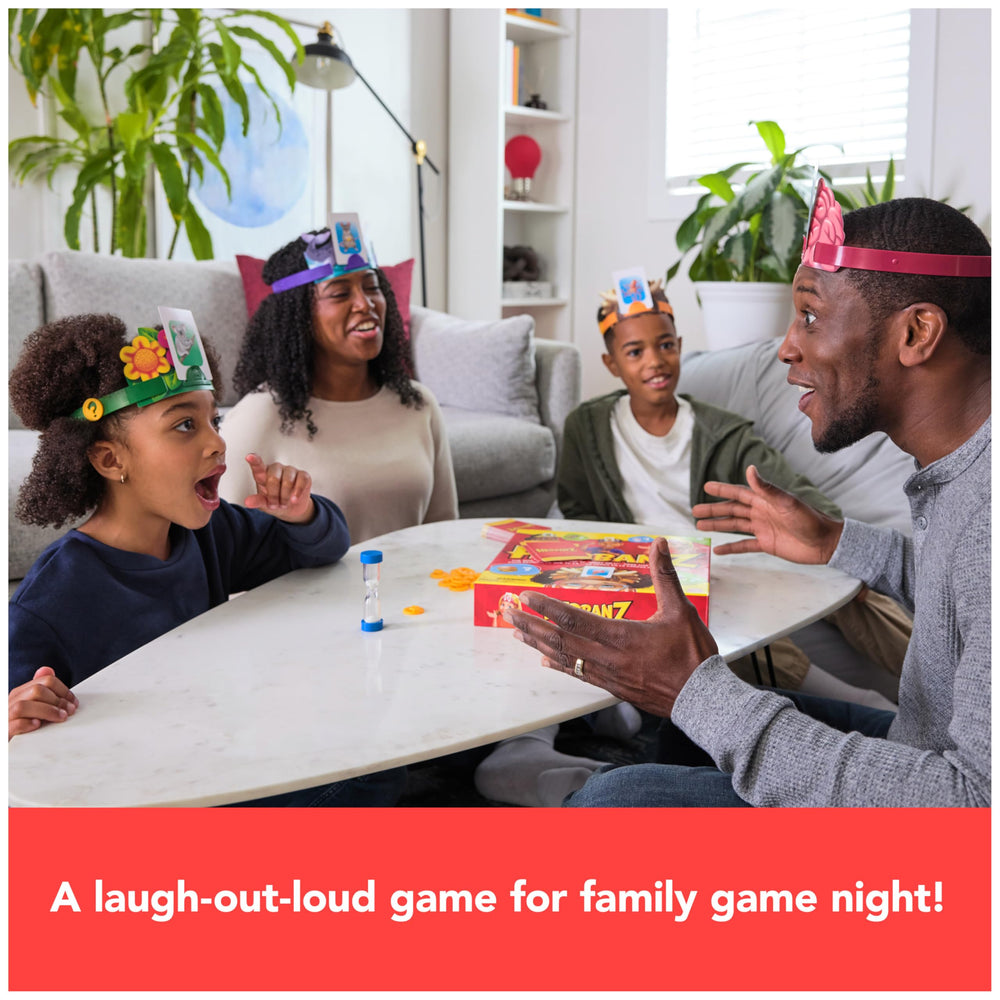Spin Master Hedbanz six new headbands displayed to show variety and fun