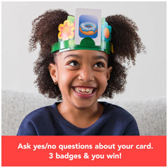 Spin Master Hedbanz picture cards fanned to reveal updated colorful illustrations