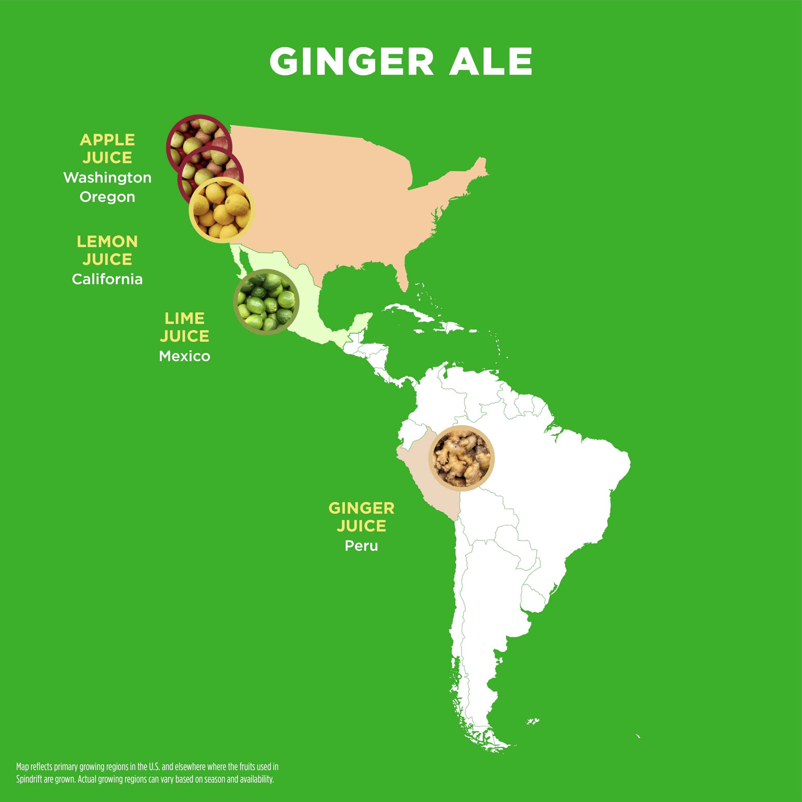 Pouring Spindrift ginger ale reveals real-squeezed juice texture and freshness