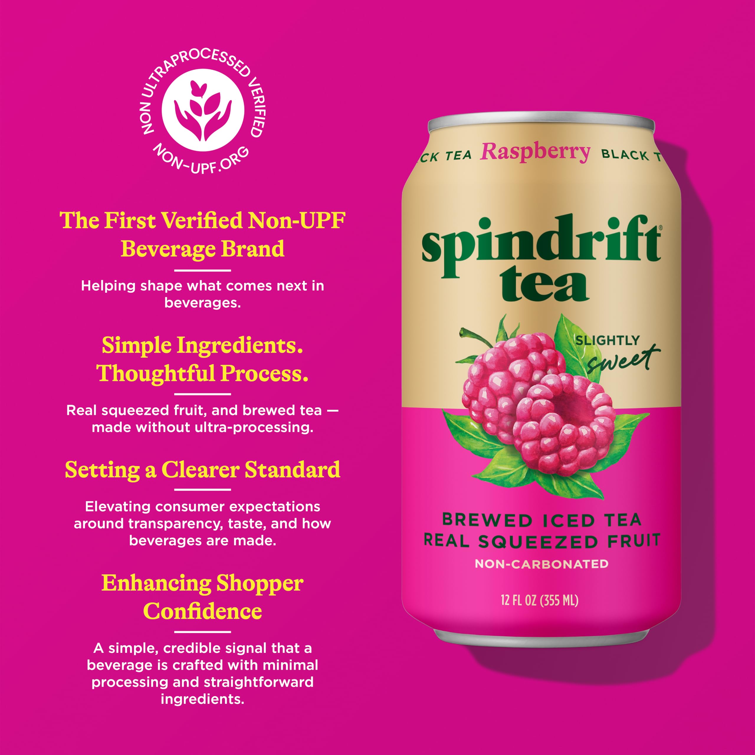 Pack of 12 Spindrift cans arranged, convenient bulk stocking for fridge or cooler
