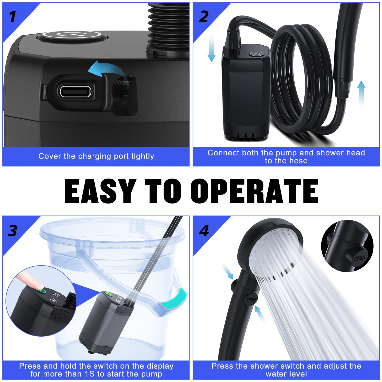Spopal PP filter element displayed with hose connection benefit: reduces visible impurities