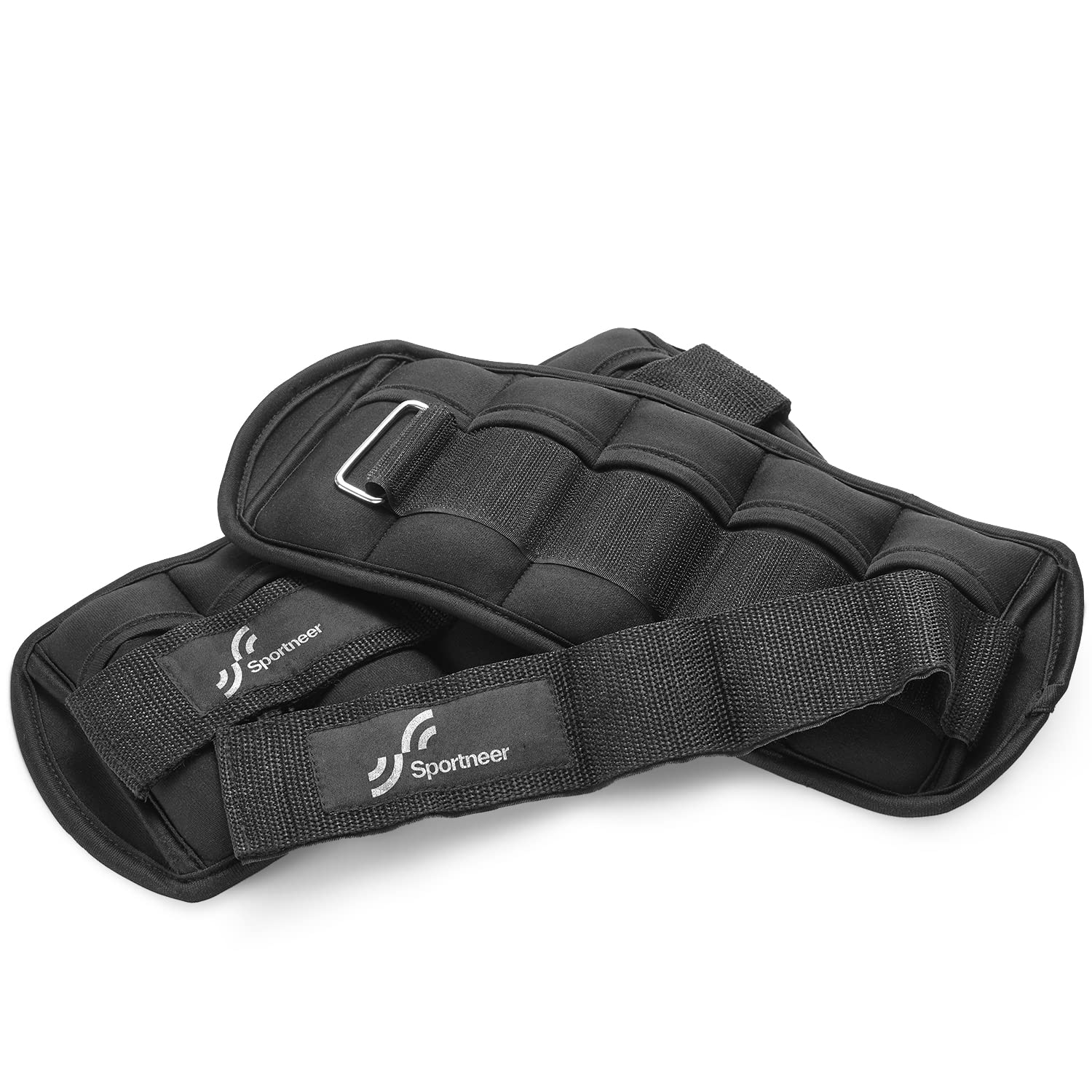 Sportneer package contents with weights and sand bags indicating ready-to-use convenience