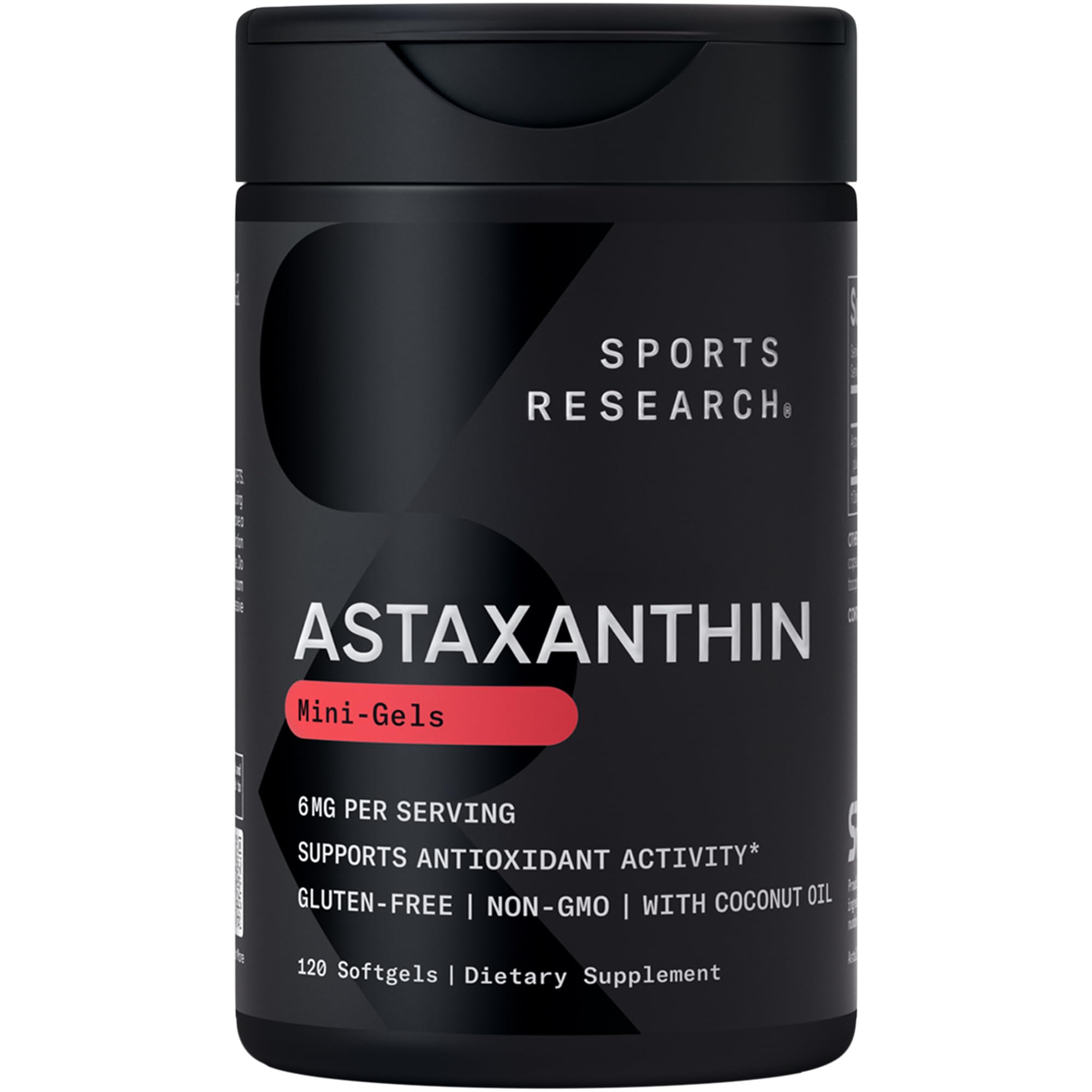 Sports Research front bottle view showing product benefits and easy daily use