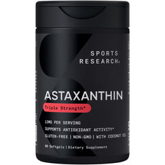 Sports Research front packaging showing product name and softgel count for clear choice