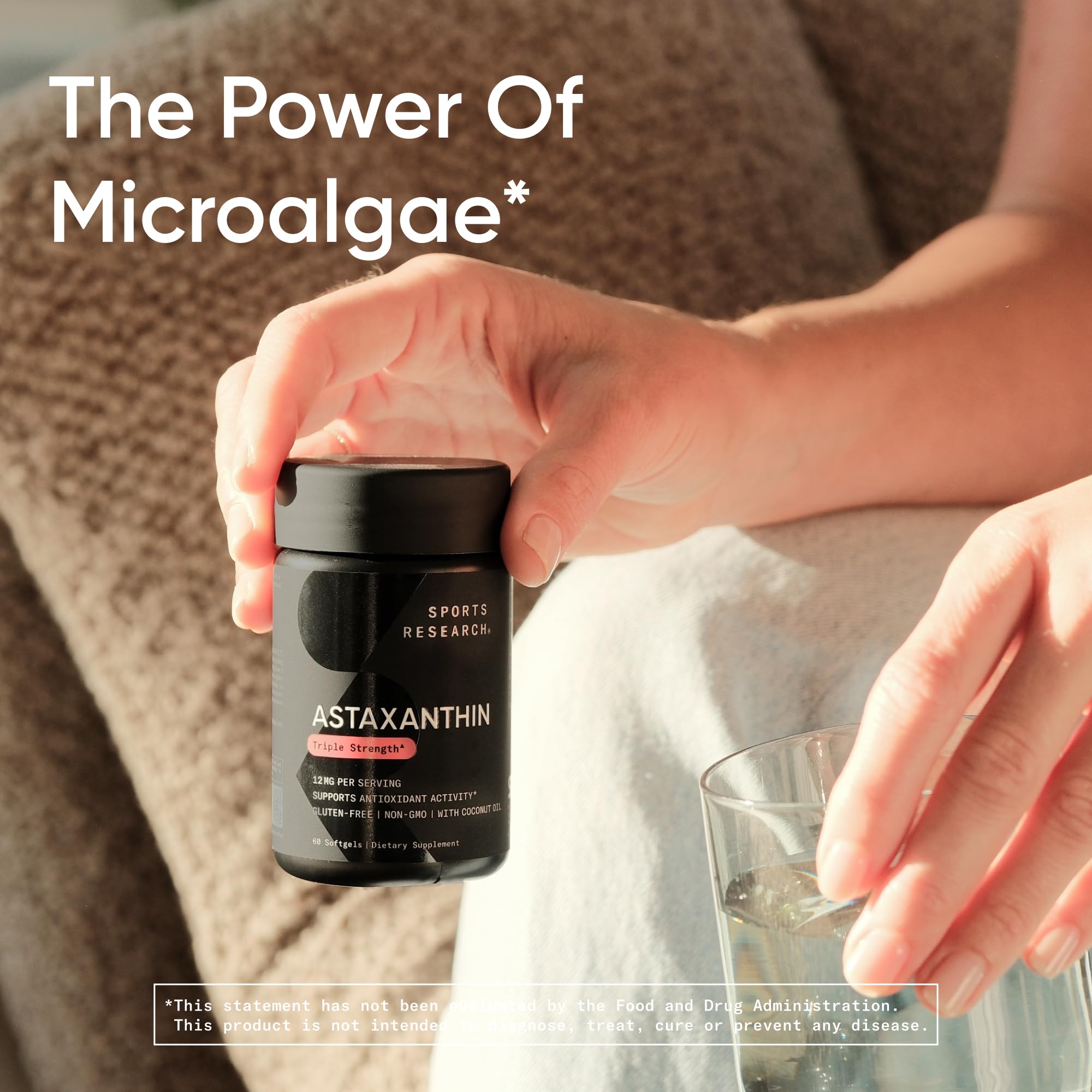 Sports Research organic coconut oil bottle with softgels indicating improved bioavailability