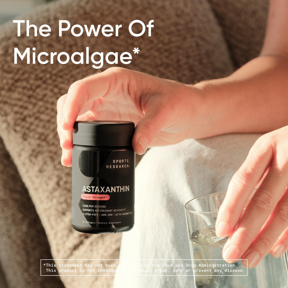 Sports Research organic coconut oil bottle with softgels indicating improved bioavailability