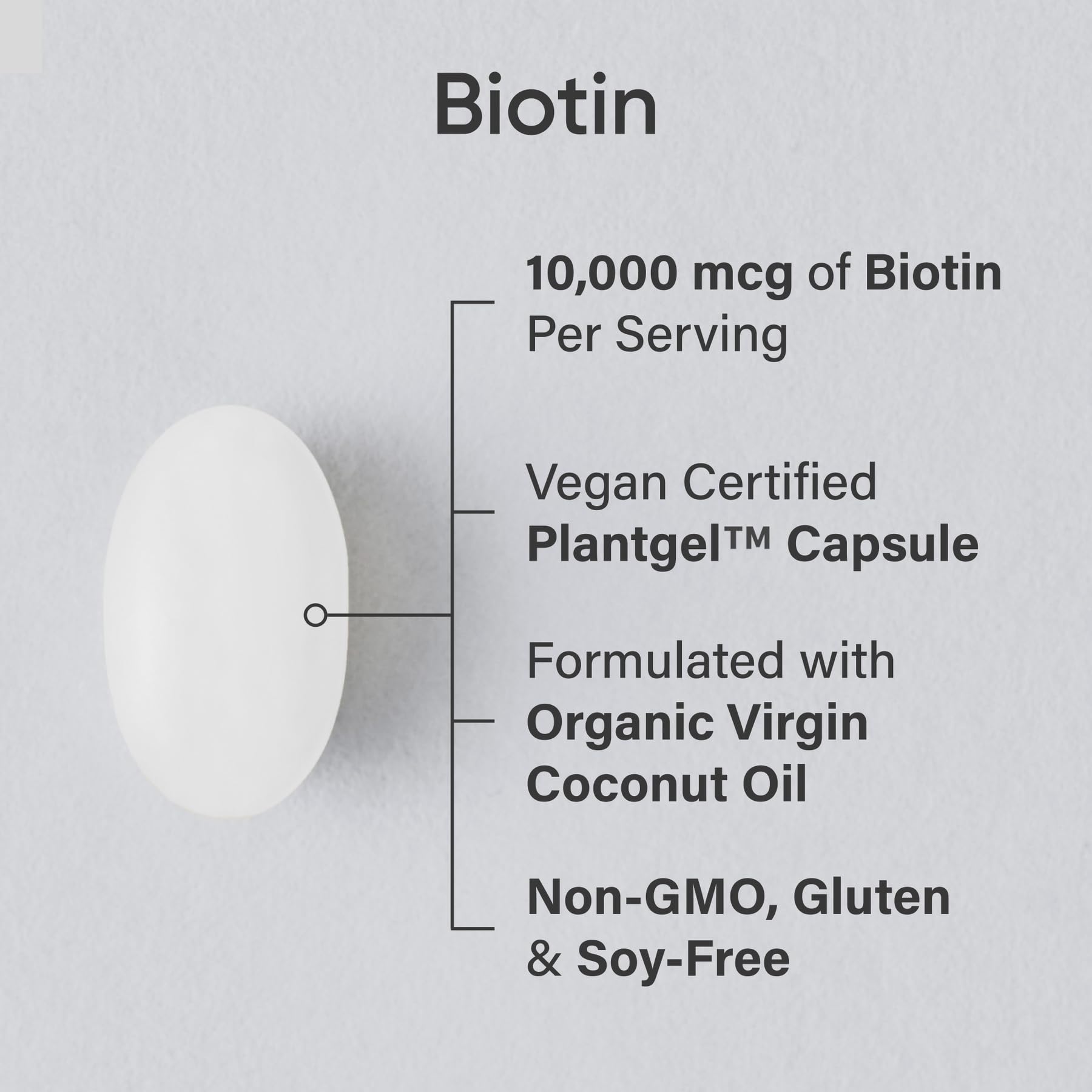 close-up of Plantgel capsule texture showing Sports Research quality benefit