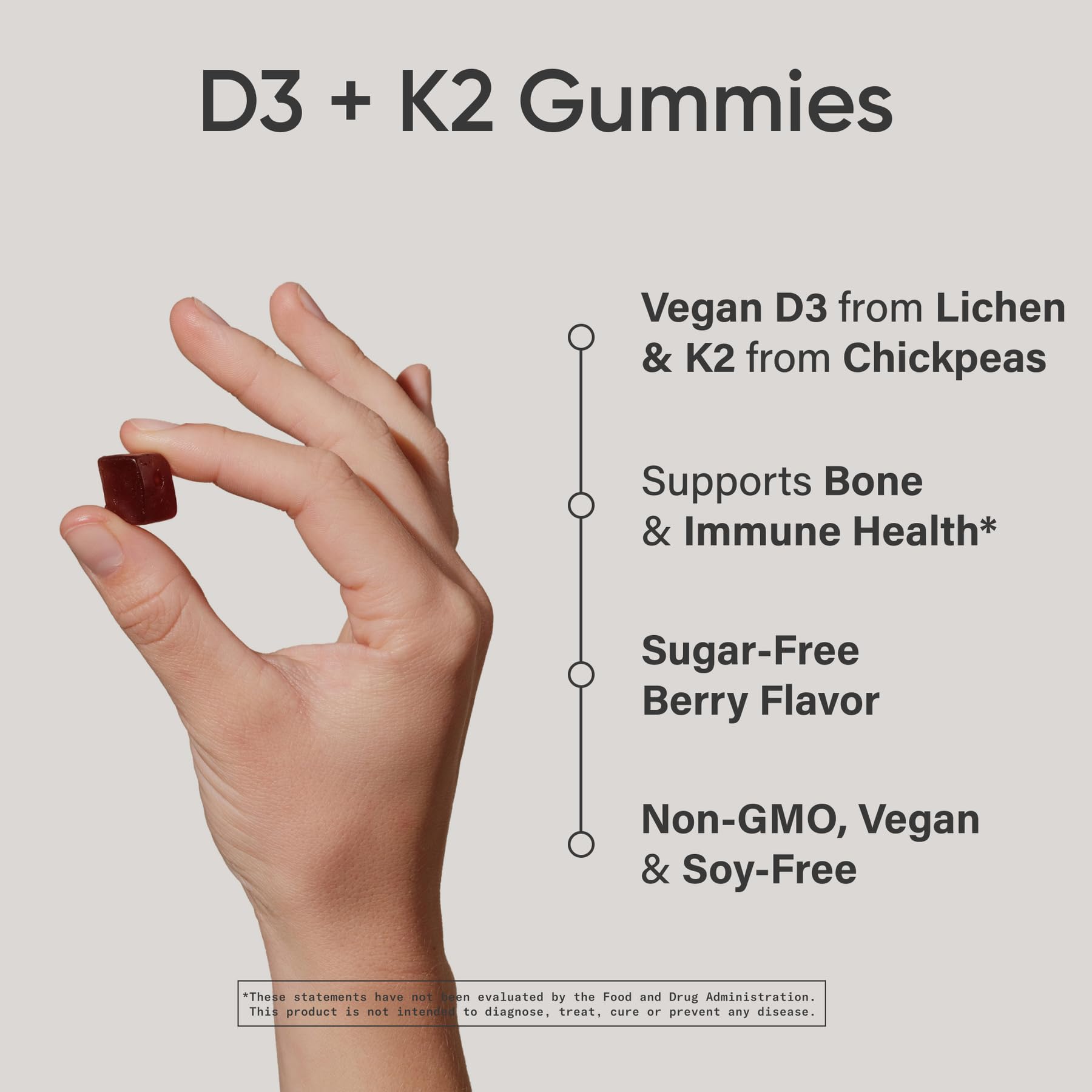 Sports Research open bottle with gummies visible for convenient dosing