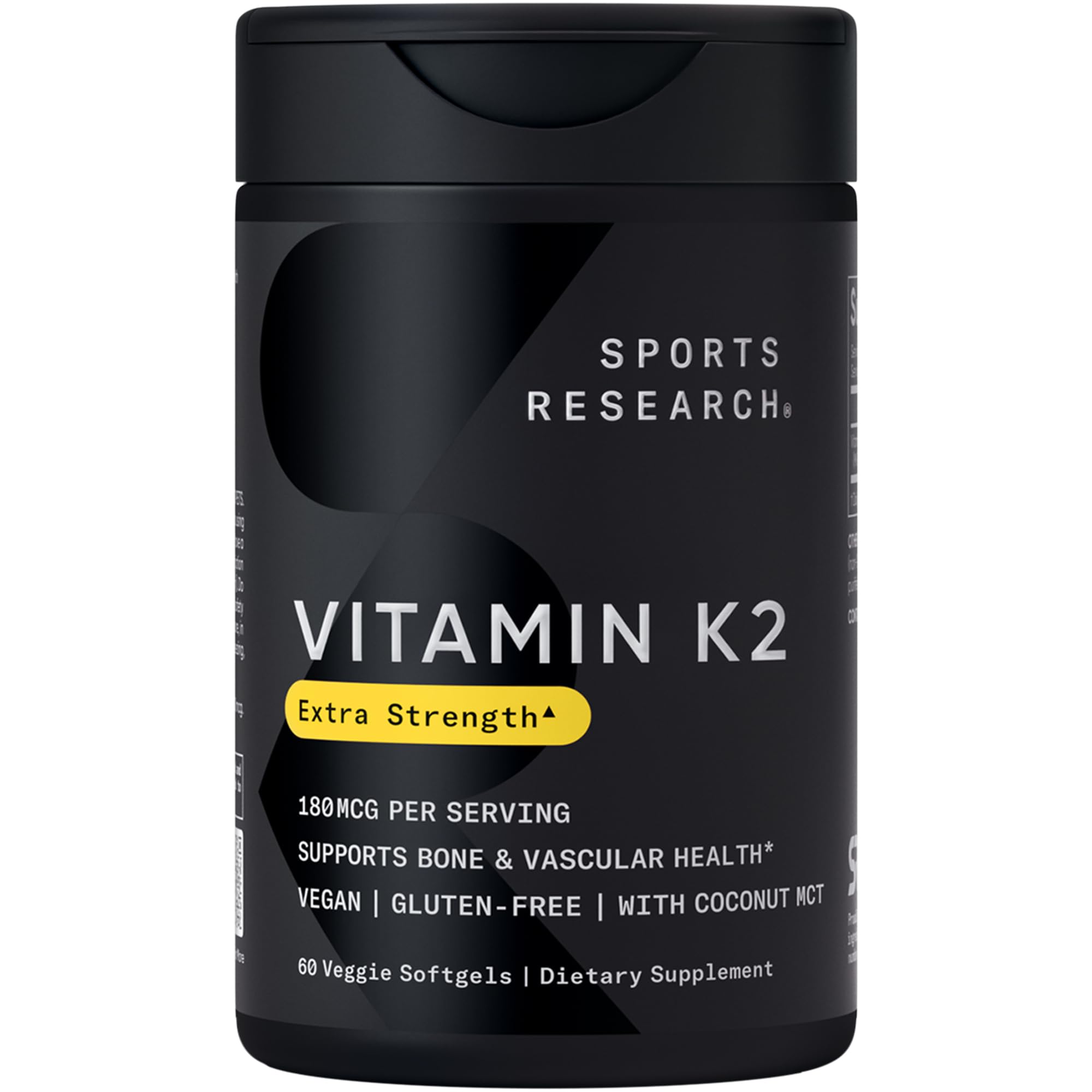 Sports Research front packaging showing bottle and product name for clear identification and benefit