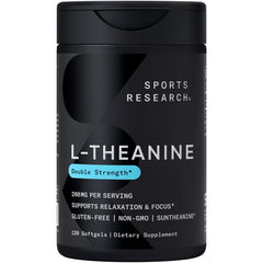 Sports Research front label showing product benefits and dosage