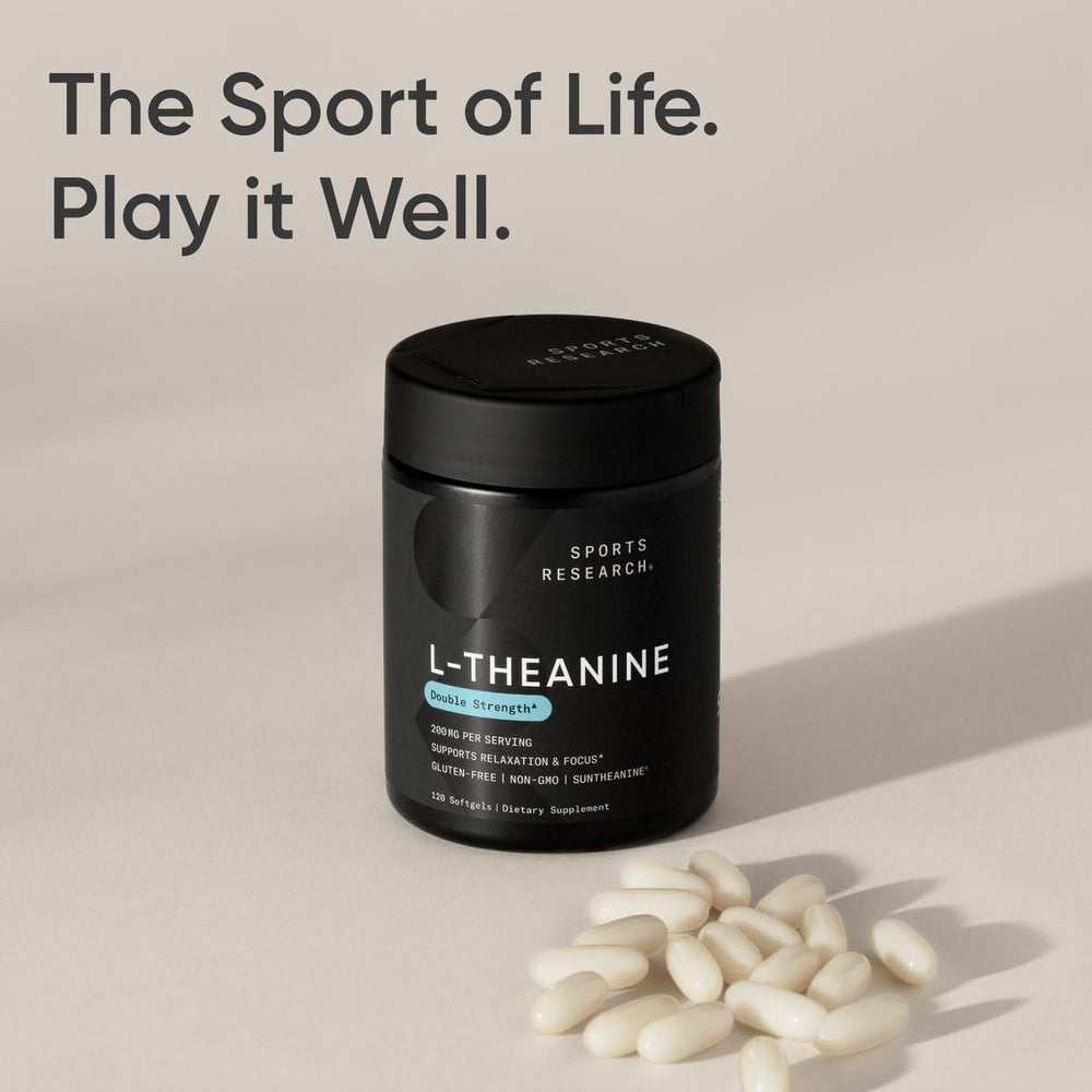 Sports Research softgel next to coin to convey size and portability