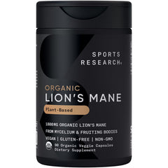 Sports Research front packaging showing bottle and branding for easy identification and trust