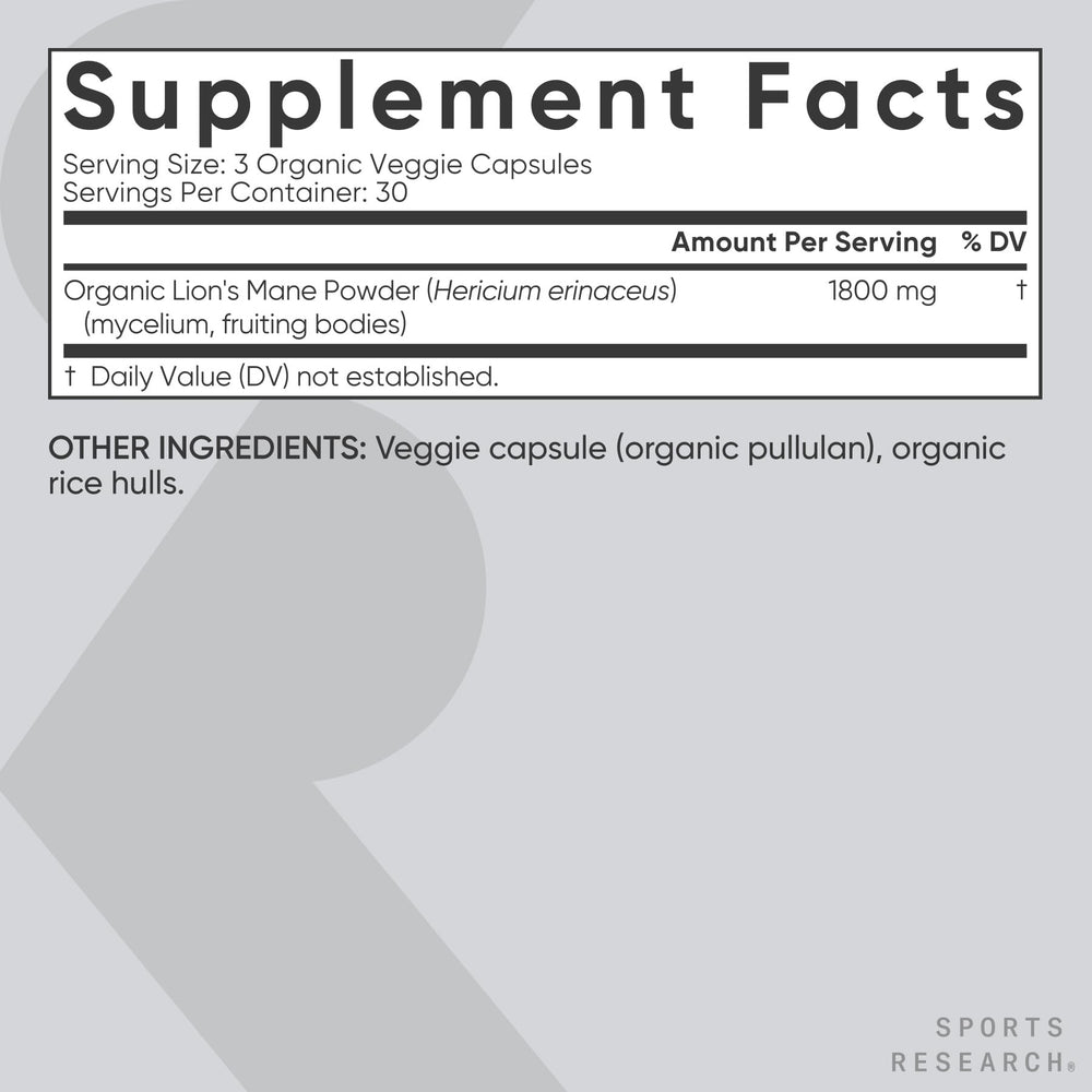 Sports Research capsule next to measuring scale illustrating serving size and dosage clarity