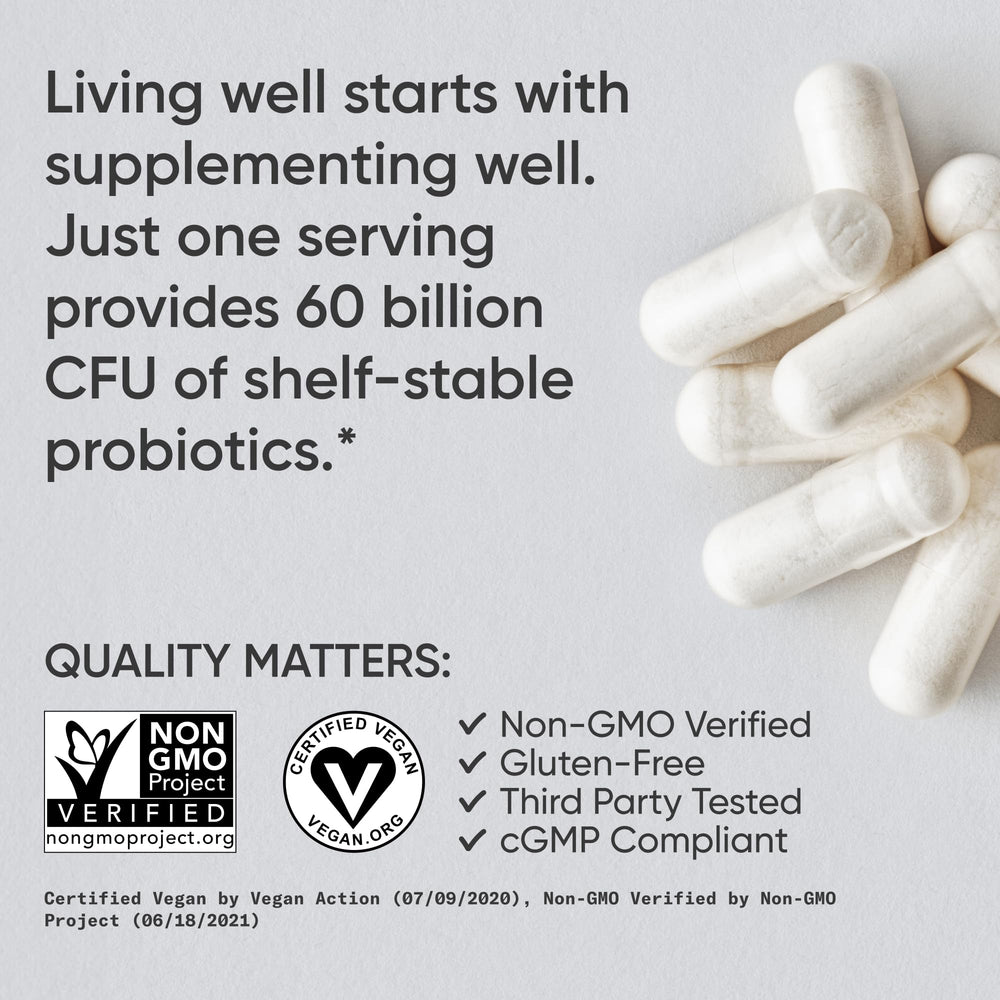 Sports Research infographic of 12 probiotic strains for digestive support