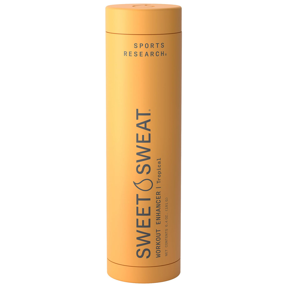 Sports Research Sweet Sweat front packaging showing tropical scent and benefits