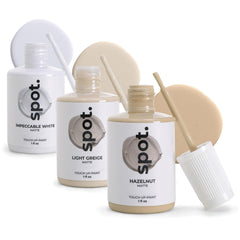 spot front packaging showing three-pack matte touch-up kit and quick repairs
