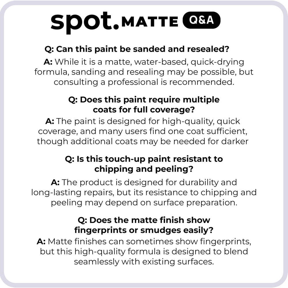 spot label highlighting low-voc water-based formula for safer indoor air