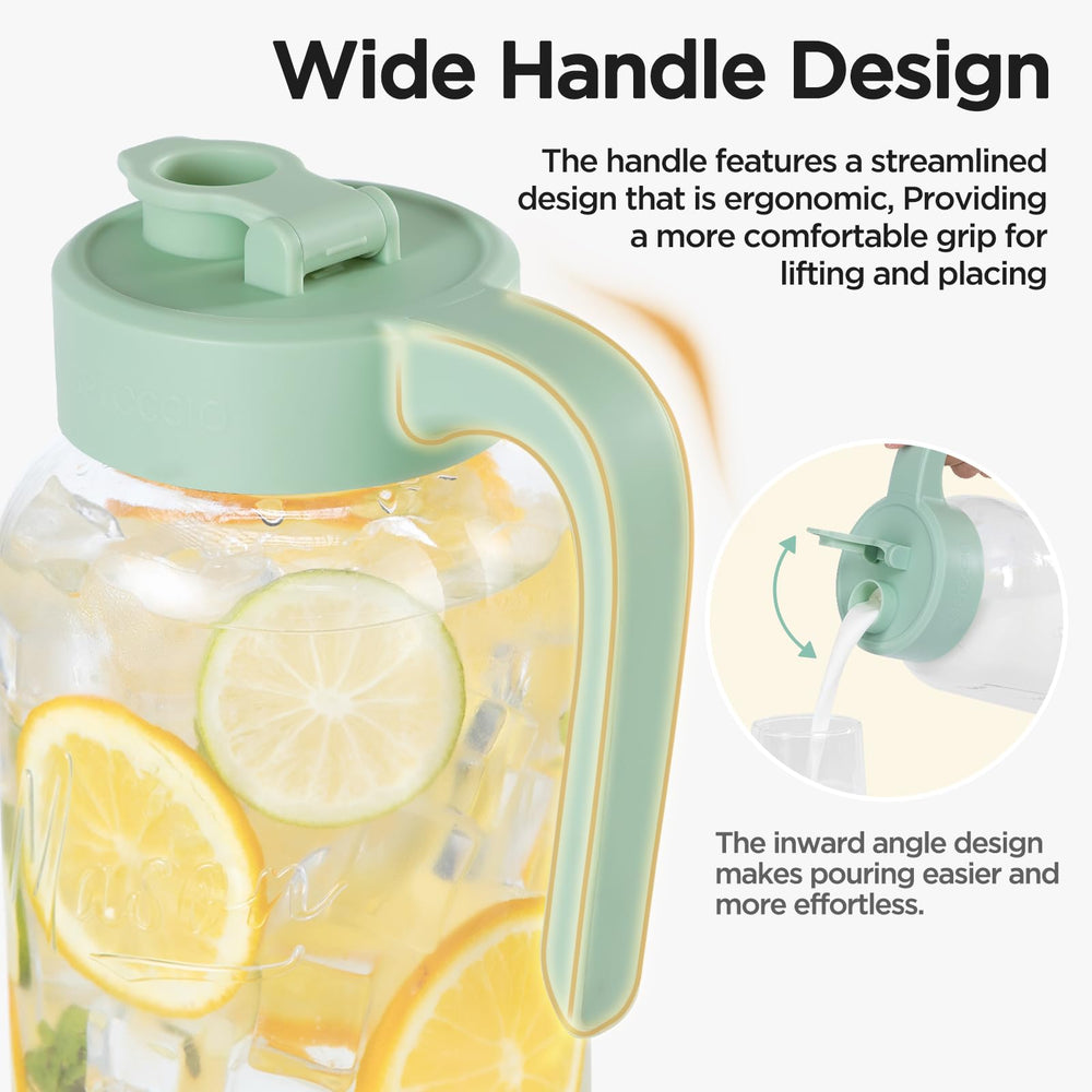 Spreccio lid close-up with silicone seal for airtight freshness and leak prevention