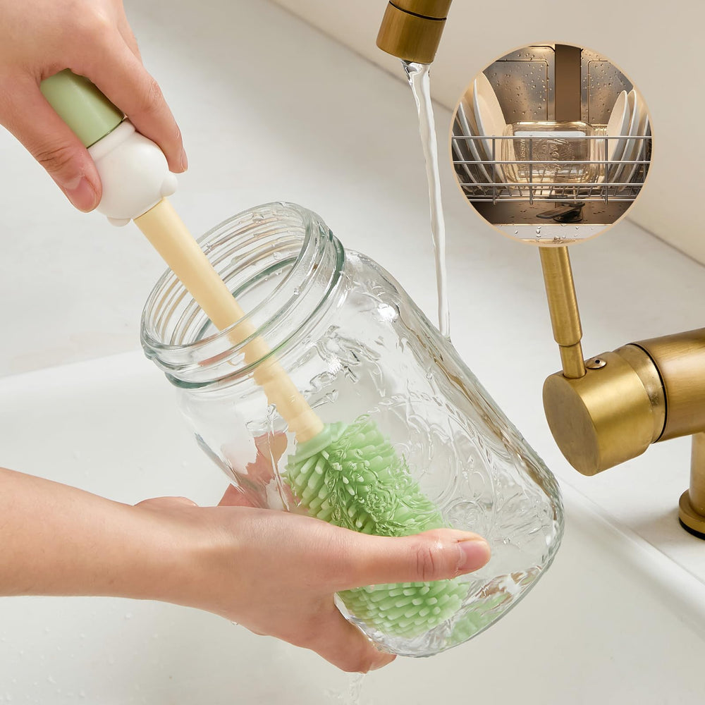 Spreccio pitcher stored in fridge showcasing compact fit and fresh storage